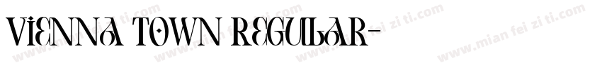 Vienna Town Regular字体转换